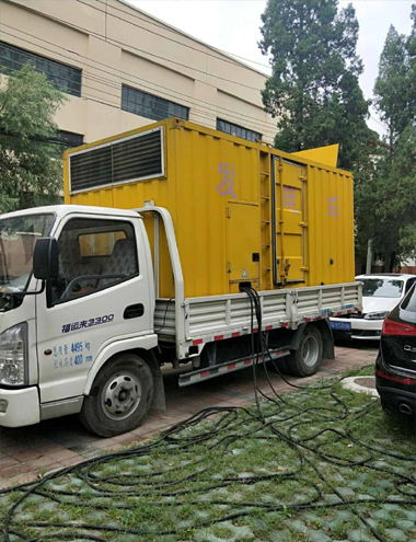 长丰发电车出租-柴油发电机组排烟系统设计要求及其考虑因素